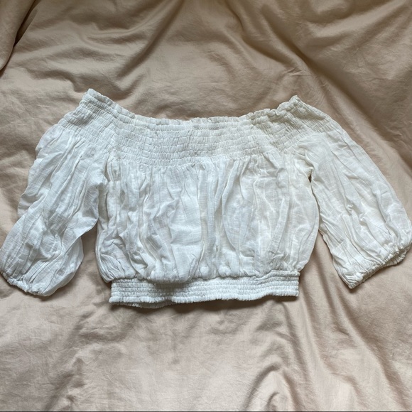 Free People Dancing Till Dawn Off Shoulder - Picture 3 of 6